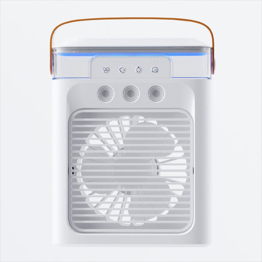 Summer fan humidification USB three-hole spray mini cold air fan