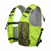 Neon Green 3-Ice-Pack Cooling Hydration Vest Backpack