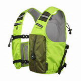 Neon Green 3-Ice-Pack Cooling Hydration Vest Backpack