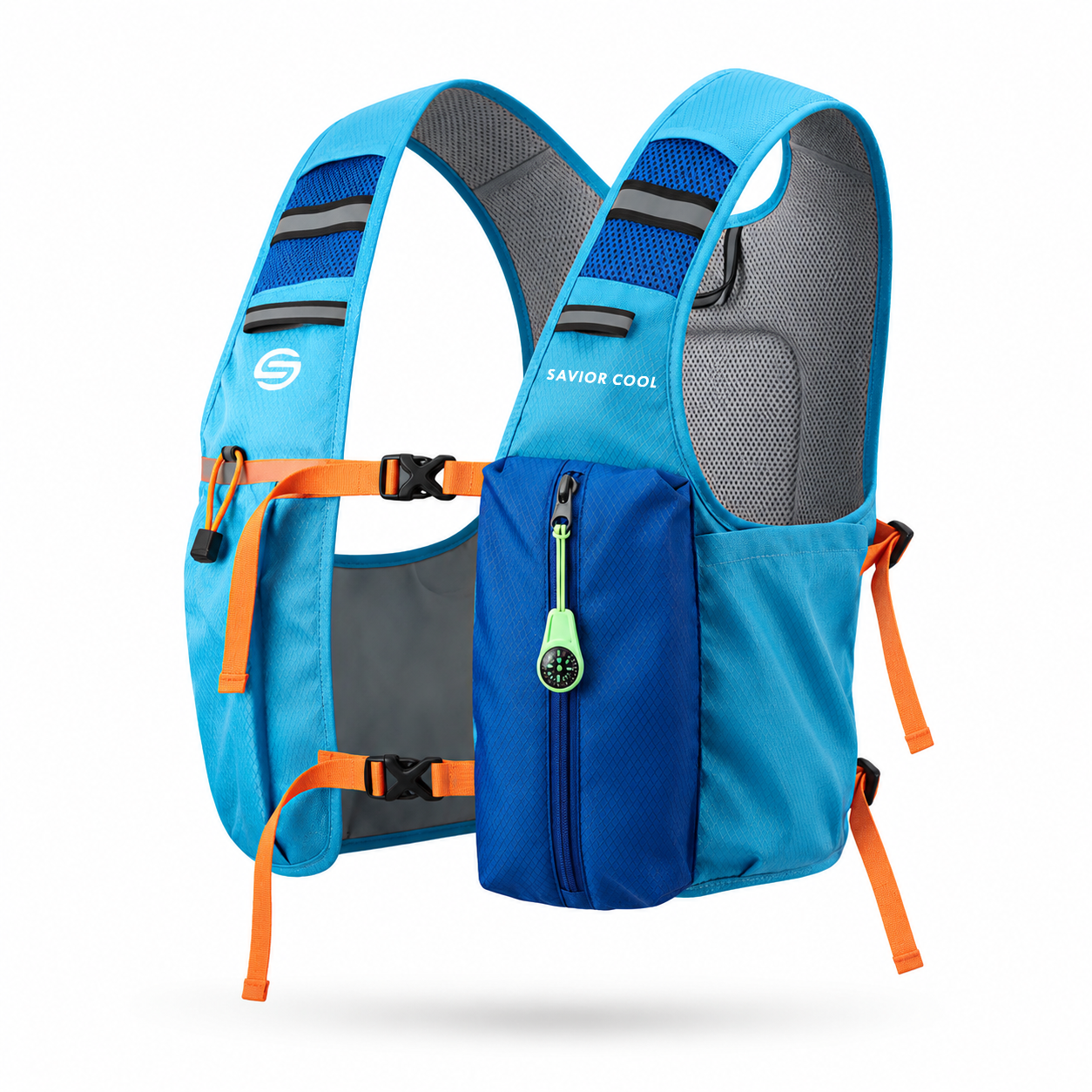 Cooling Hydration Vest with 3 Ice Packs