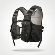 Midnight Black 3-Ice-Pack Cooling Hydration Vest Backpack