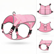 Pink Meadow Cooling Dog Vest