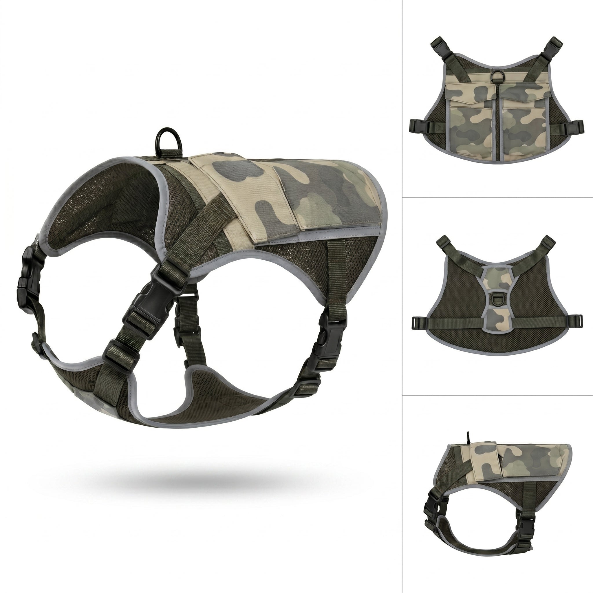 Camo Adventure Cooling Dog Vest