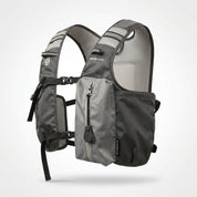 Charcoal Gray 3-Ice-Pack Cooling Hydration Vest Backpack