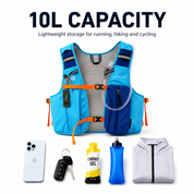Cooling Hydration Vest with 3 Ice Packs