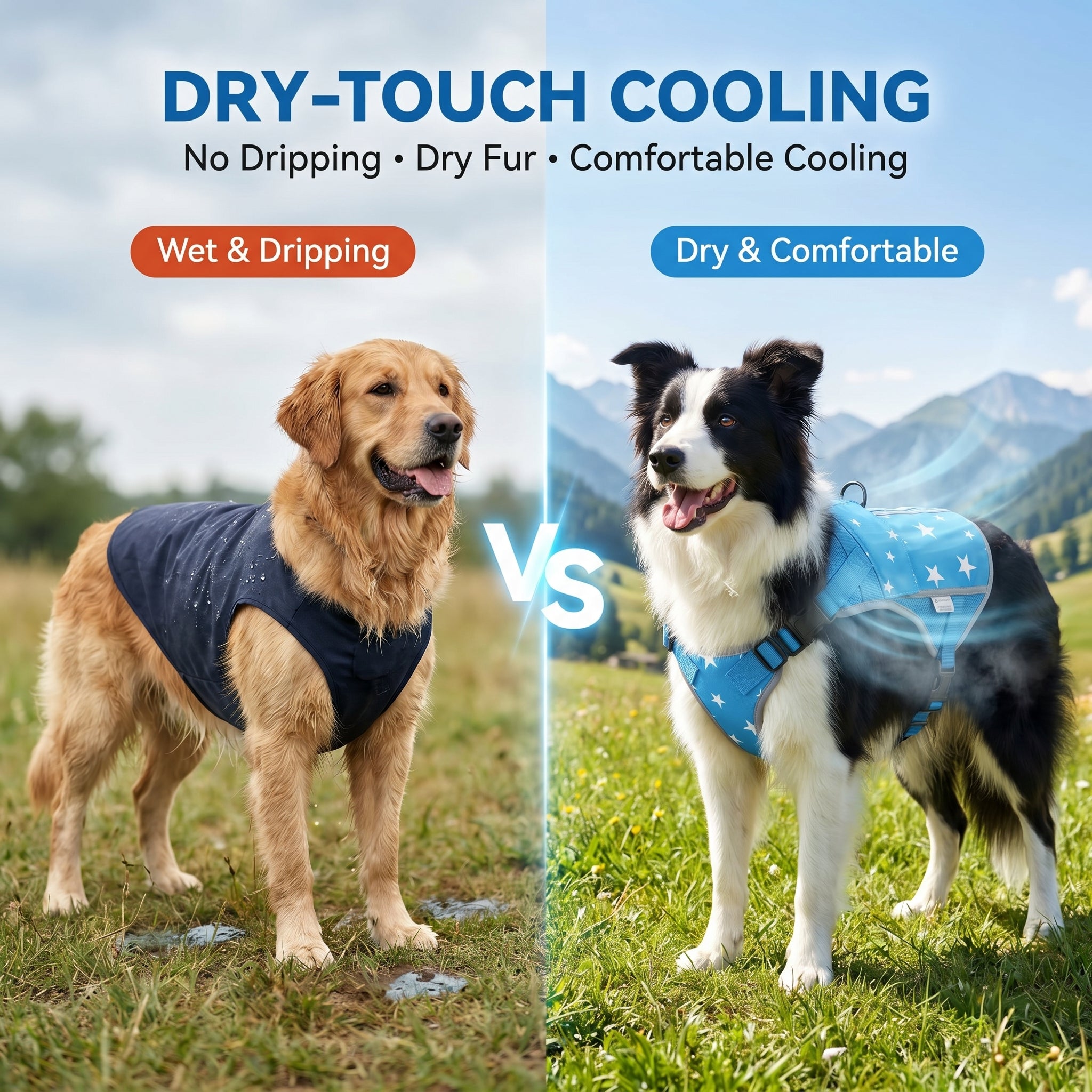Blue Breeze Cooling Dog Vest