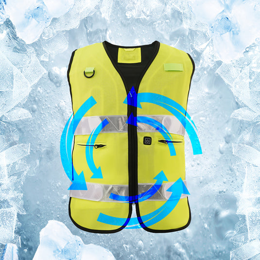 High temperature heatstroke prevention cooling vest