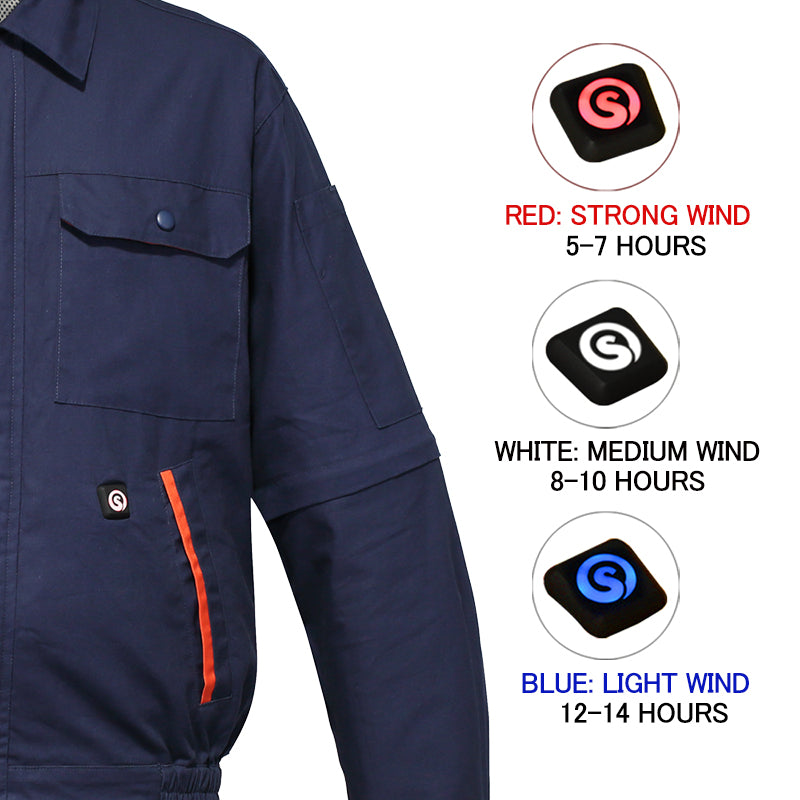 Load image into Gallery viewer, Savior Summer electric cooling clothes for outdoor work on construction site
