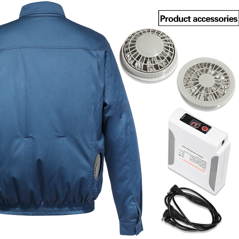 Load image into Gallery viewer, Savior Air Cooling Work Jacket Fashion Workwear with Fan Set for Workers Summer Clothes
