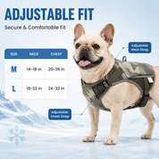 Camo Adventure Cooling Dog Vest