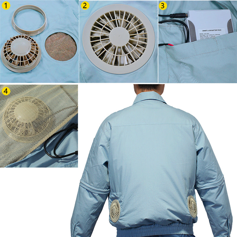 Load image into Gallery viewer, Savior Air Conditional  Cooling fan jacket SHC0N
