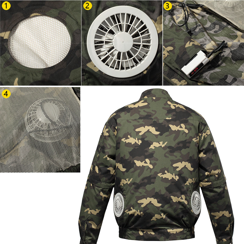 Load image into Gallery viewer, Savior Air-conditioned jacket with fan, suitable for outdoor activities
