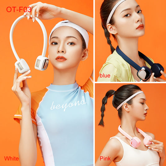 Portable Neck Fan, Hands Free Bladeless Fan