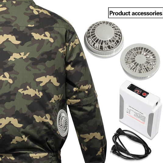 Savior Air-conditioned jacket with fan, suitable for outdoor activities