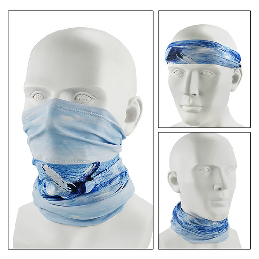 Fishing Neck Gaiter - UV Face Mask Sun Protection for Men & Women