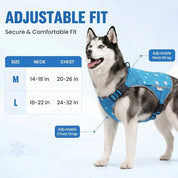 Blue Breeze Cooling Dog Vest detail view
