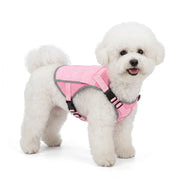 Pink Meadow Cooling Dog Vest detail view