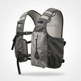 Charcoal Gray 3-Ice-Pack Cooling Hydration Vest Backpack