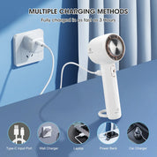 Portable Turbo Handheld Fan detail view