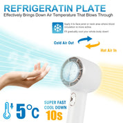 Portable Turbo Handheld Fan detail view
