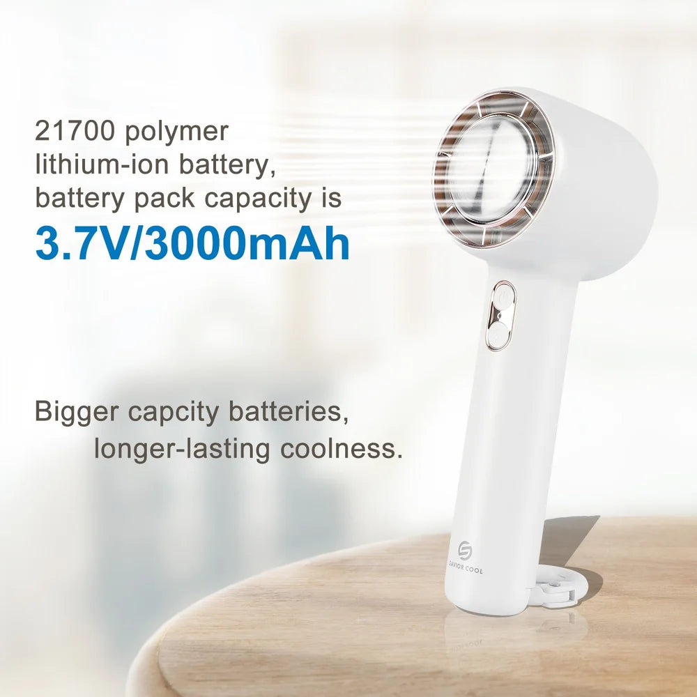 Portable Turbo Handheld Fan detail view